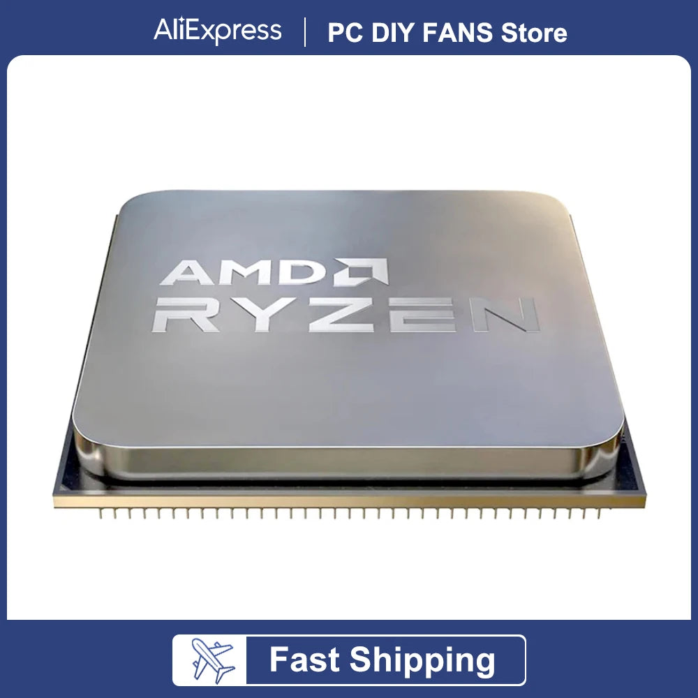 AMD Ryzen 5 5600 R5 5600 5000 Series 6-Core 12-Thread 3.5 GHz CPU Processor 7NM L3=32M Socket AM4 DDR4 New But without cooler