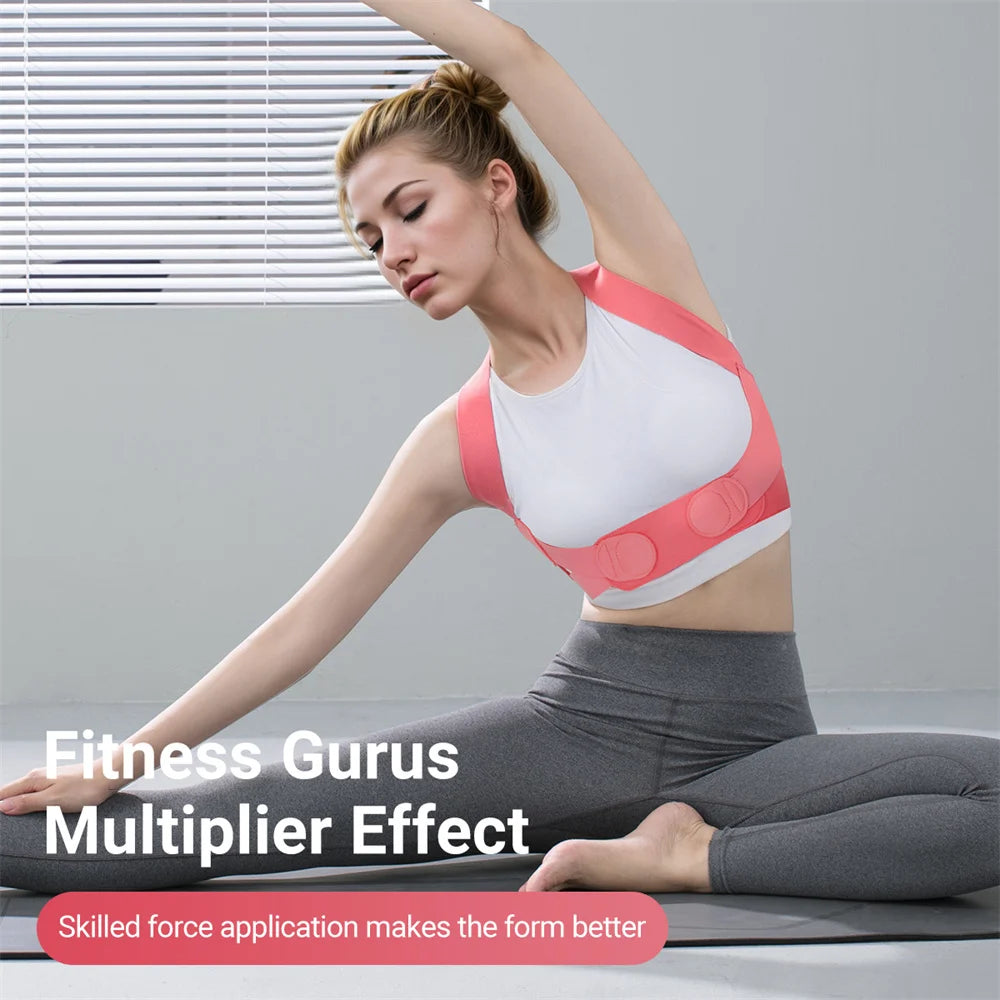 Cofoe Back Shoulder Posture Corrector Lumbar Spine Back Support Adjustable Humpback Back Stretcher Hunchback Orthopedic Belts