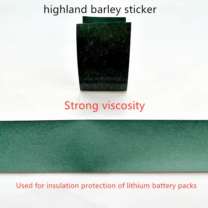 5 Meters/Roll 18650 21700 lithium Battery Pack Insulation Sticker, Highland Barley Paper Wrapped WithAdhesive Backing