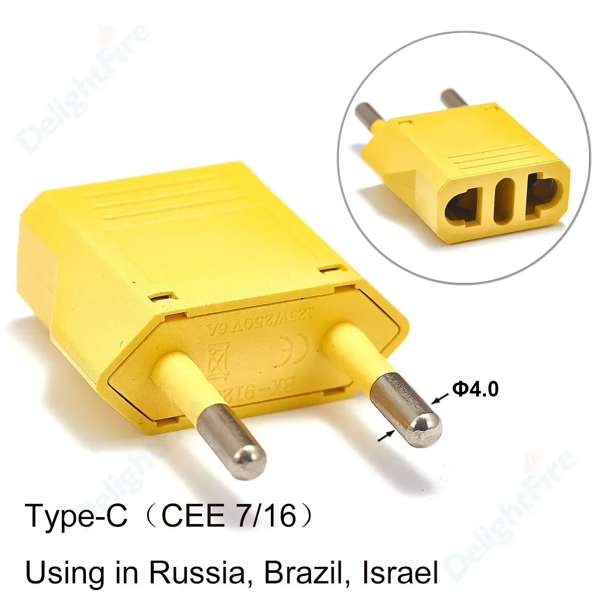 1pcs EU Adapter Travel Converter Adapter American China US To EU Plug Euro Plug electrical Adapter AC Electrical Socket Outlet