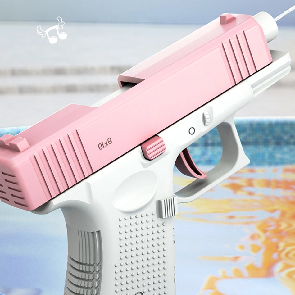 Children Water Storage Gun Pistol Shooting Toy Automatic Summer Outdoor Play Water Sports Beach Toys For Kids Boys Girls Adults