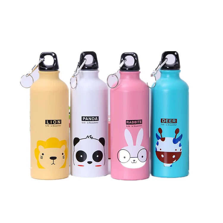 Bolttle Lovely Animals Creative Gift Outdoor Portable Sports Cycling Camping Hiking Bicycle School Kids Water Bottle