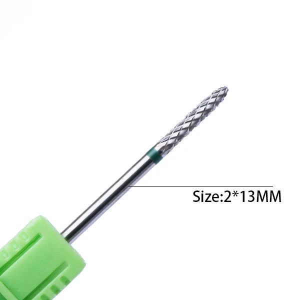 1pc Carbide Tungsten Nail Drill Bit Rotate Burr Milling Nail Cutter Bits Electric Drill Machine For Manicure Pedicure Tools