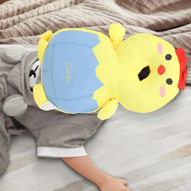 Baby Head Protector Baby Cushion Backpack Chicken Shape Head Back Protector Pillow Learn Walk Head Protector