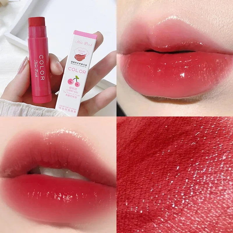 Colored moisturizing lip balm lipstick moisturizing, moisturizing, diluting lip lines, anti-drying lip balm