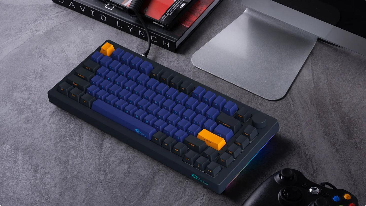 Akko 5075B Plus ANSI/ISO 75% Mechanical Gaming Keyboard 3/5 Pin Hot Swap Three-Modes RGB 2.4GHz Wireless/USB Type-C/BT 5.0