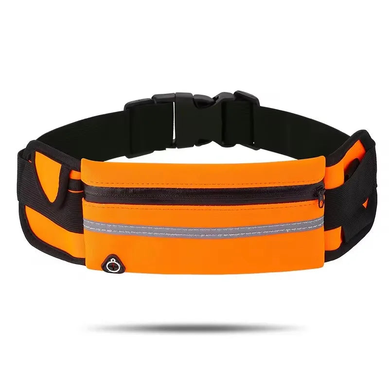 1Pcs Outdoor Sports Waist Bag Waterproof Pack Close Fitting Invisible Belt Fitness Anti Theft Mobile Phone Waist Bag Bottle