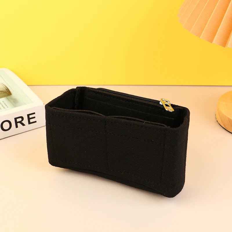 Bag Organizer For Mini Bag Storage Bag The Liner Bag Felt Purse Insert Handbag Liner Bag Felt Inner Bladder Bag