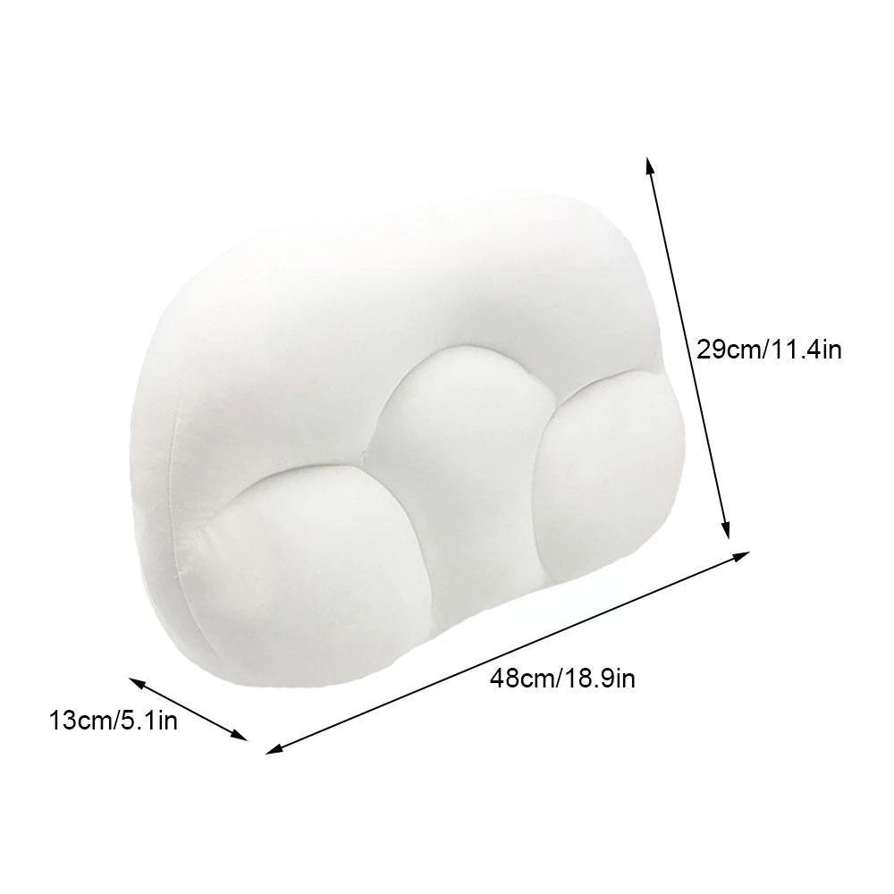 All-round Sleep Pillow Egg Sleeper Memory Foam Soft Orthopedic Neck Pillow Pain Release 3D Neck Micro Airball Pillow Deep Sleep