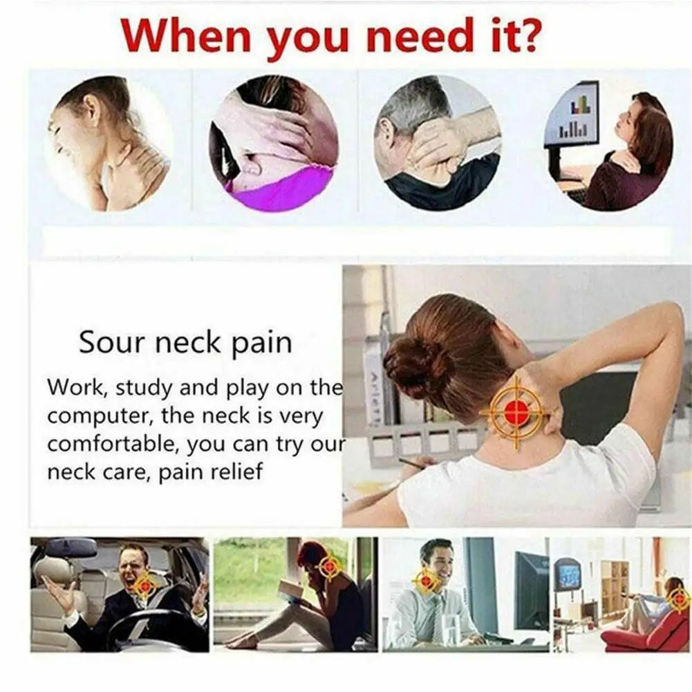 Adjustable Neck Brace Support Posture Correct  Neck Corrector Brace Neck Support Belt Cervical Collar Cervical Neck Stretcher