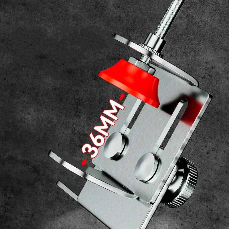 Cabinet Door Installation Tool Stainless Steel Cabinet Frame Fixture Household Portable Cabinet Door Mounting Jig Bracket