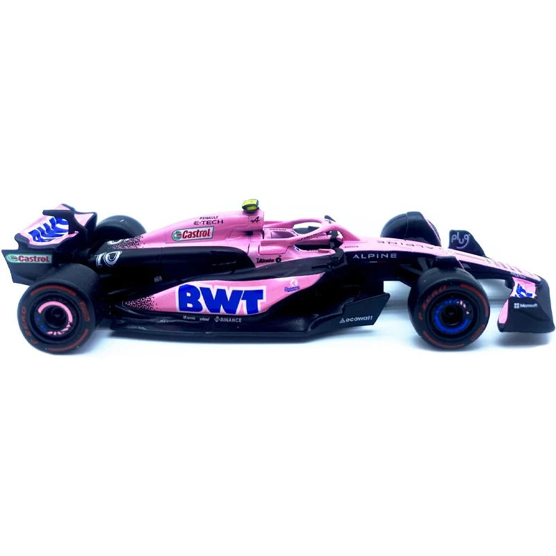 Bburago 1:43 Aston Martin AMR23 Mercedes W14 Red Bull RB19 Miami GP Ferrari SF23 Alpine A523 F1 Model Formula Car Static Racing