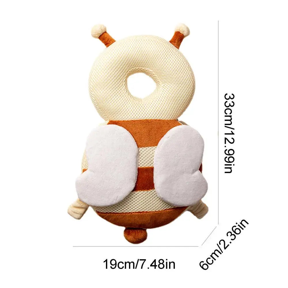 Baby Head Protector Safety Cushion Pad Backpack Prevent Injured Cartoon Security Breathable Anti-drop Pillow Fall Back Protector