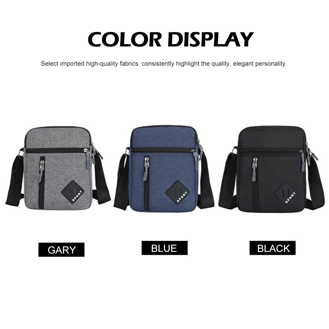 2022 Men's Messenger Bag Crossbody Shoulder Bags Men Small Sling Pack for Work Business Waterproof Oxford Packs Satchel Purse