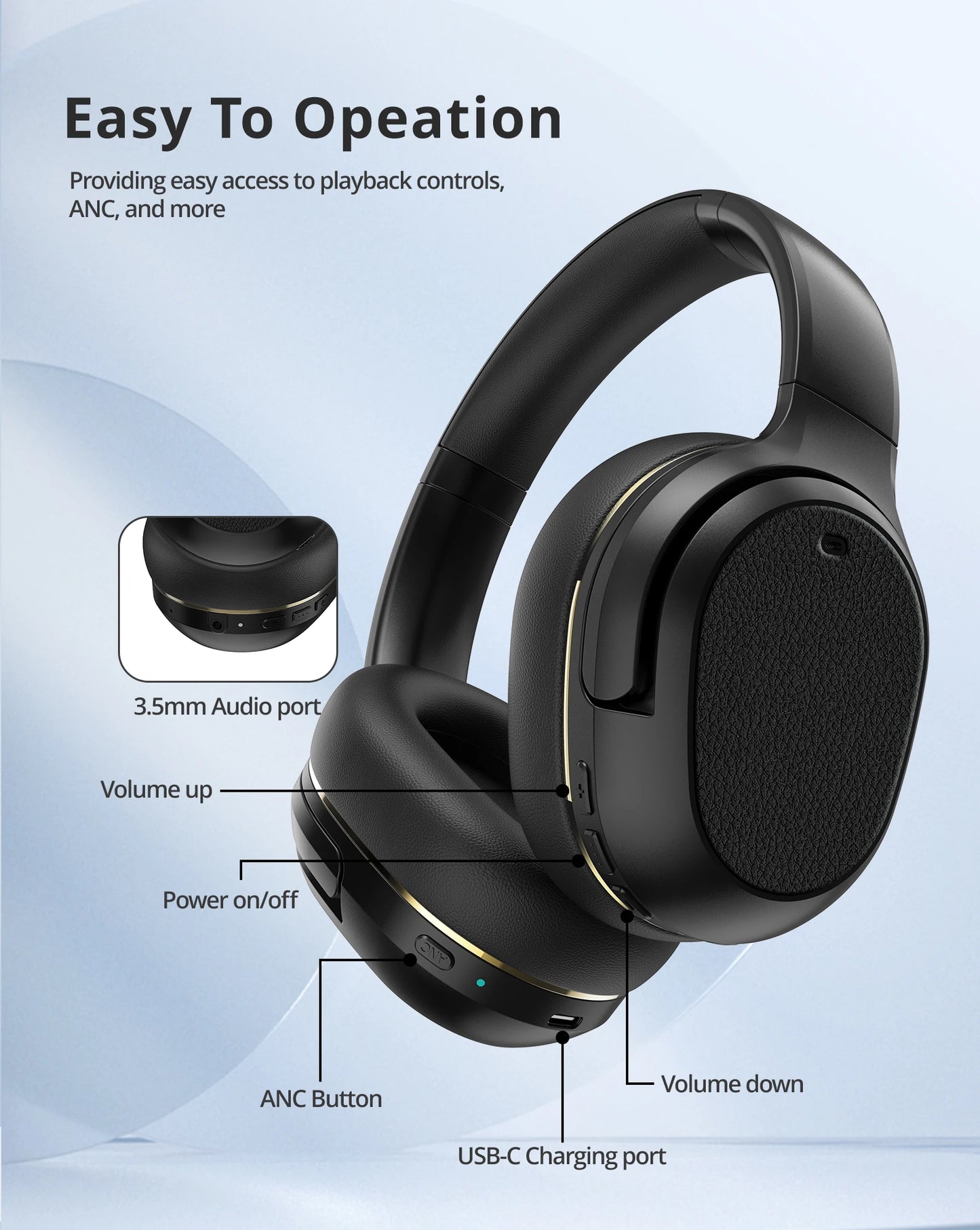 Best Quality Wireless Blue tooth Headphones With Microphone Noise Canceling Headband Gaming Headset Stereo HiFi Headset