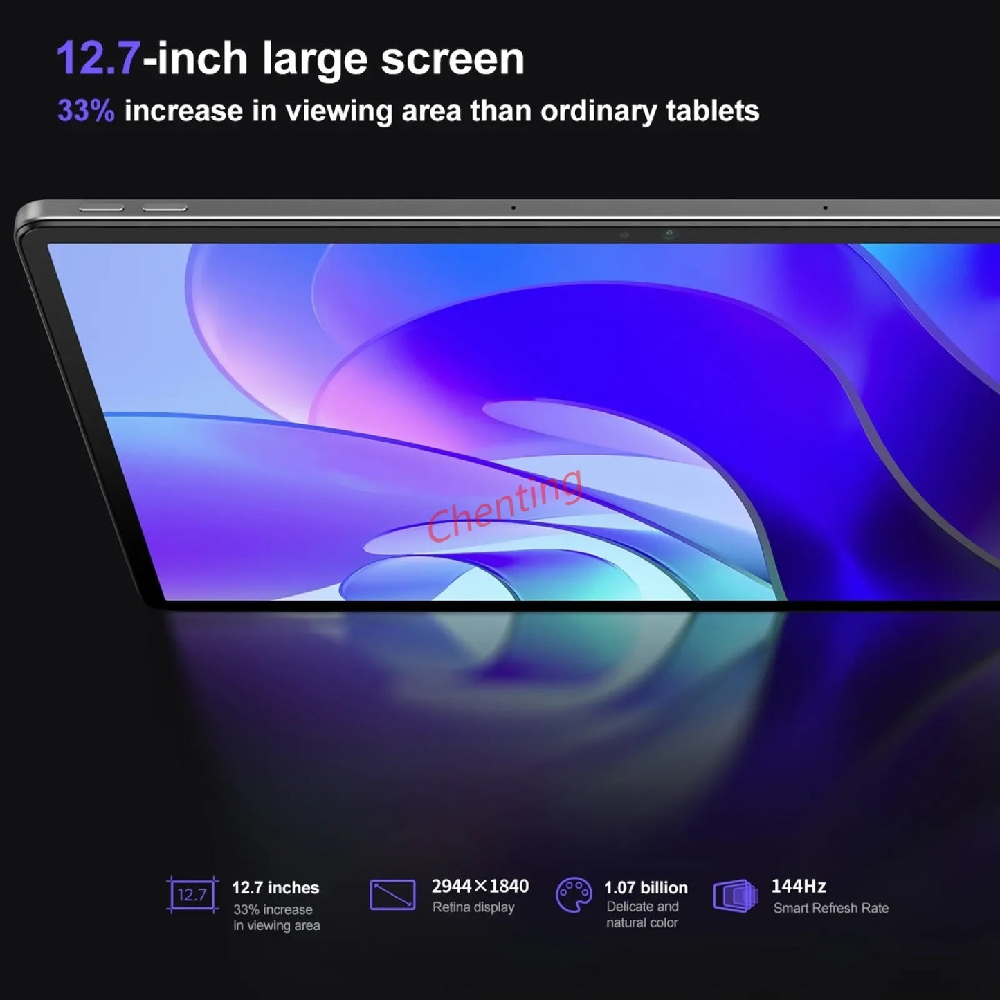 China ROM Lenovo XiaoXin Pad Pro 12.7 Inch WiFi Snapdragon 870 LCD Screen 144Hz 8GB 128GB/256GB 10200mAh Android 13 Tablets