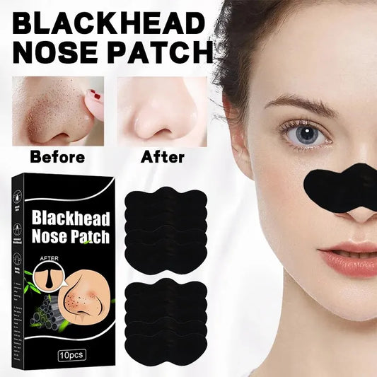 Black Pig Nose Stick Bamboo Charcoal To Remove Blackheads, Remove Acne, Clean Pores, Adsorb Oil And Dirt Nose Film Nose Stick