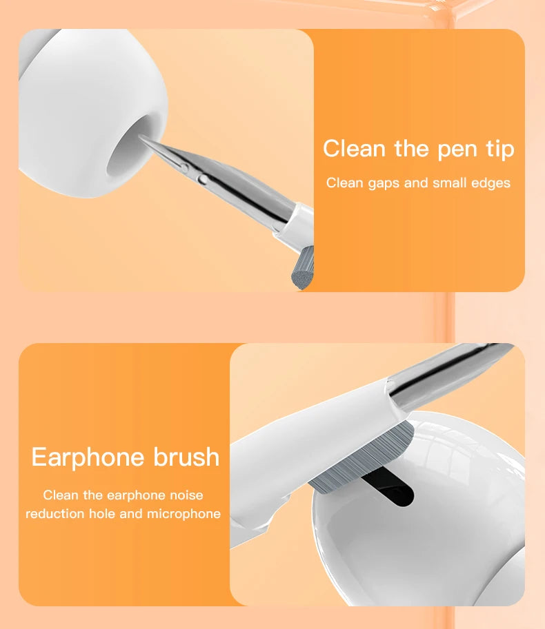 8/20in1 Digital Camera Earphone Cleaning Pen Mobile Phone Laptop Keyboard Cleaning Tool Set Cleaning Brush Shaft Puller Cleaner