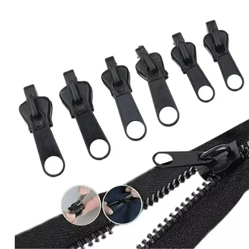 3 Sizes Universal Instant Fix Zipper Repair Kit Replacement Zip Slider Teeth Rescue Sewing Clothes Bag Zippers Tool Accessories