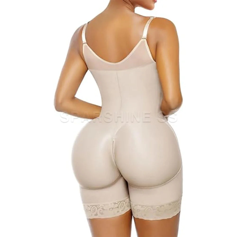 Colombianas Corset High Compression Full Body Shaper Girdles Woman Adjustable Clasps Buttock Lifter Slimming Push Up Body Shaper