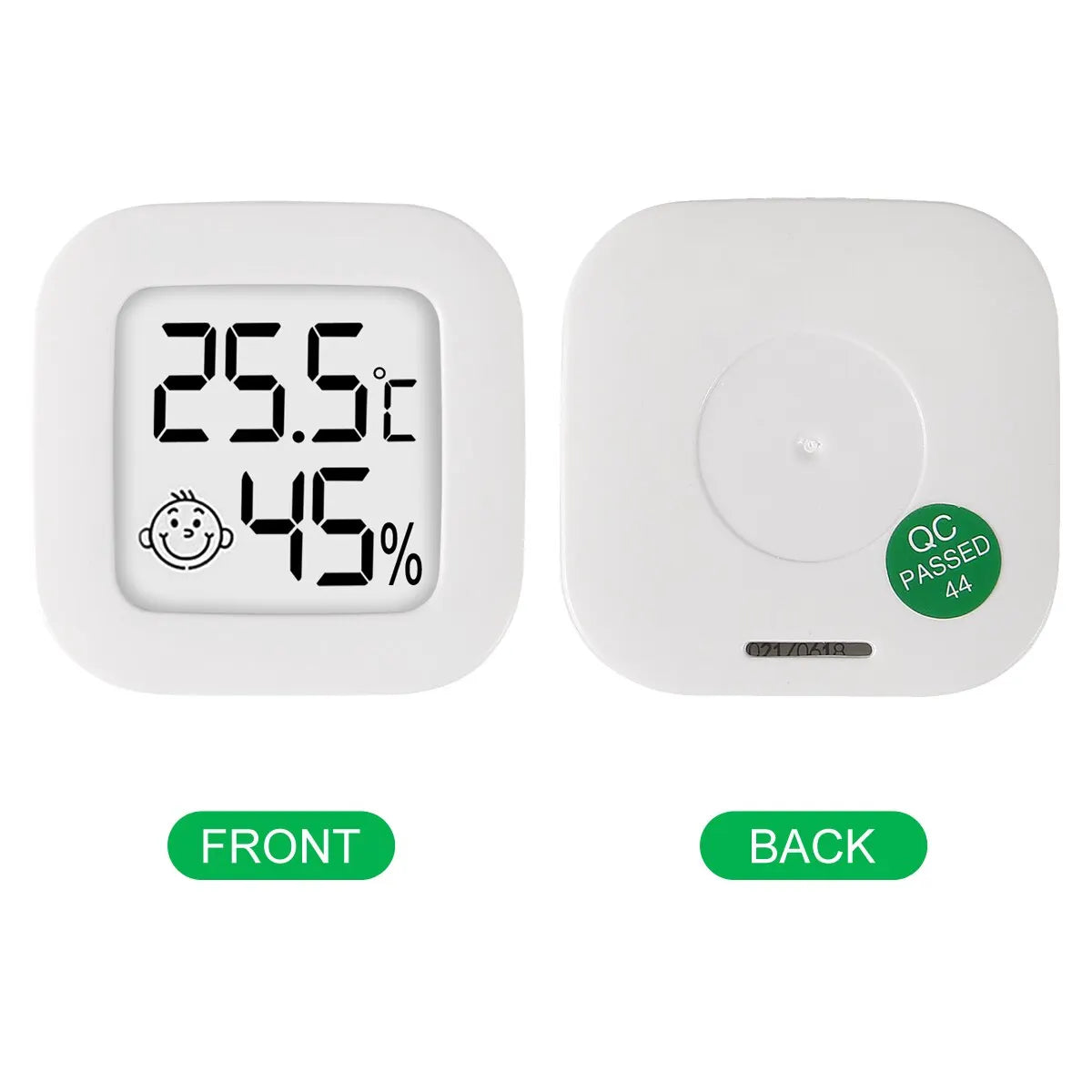 4pcs Digital Thermometer Hygrometer Indoor Mini Temperature LCD Electronic Monitor Hygrometer Outdoor Room Baby