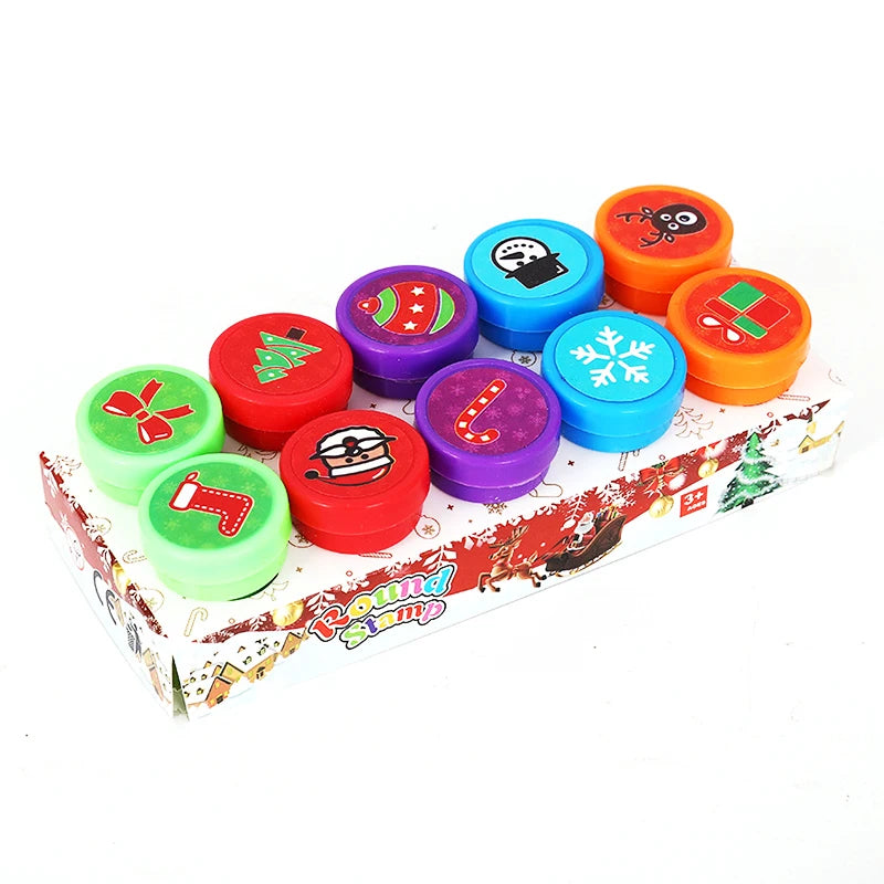 Assorted Stamps for Kids Self-Ink Teacher Stamps Party Favor Children Treasure Box Prize Classroom Easter Egg Stuffers Toys Gift