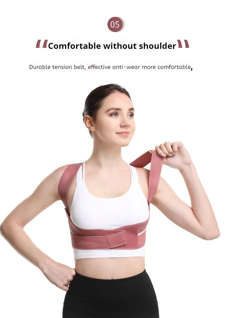 Back Brace Posture Corrector for Women and Men, Shoulder Brace Back straightener Breathable Hunchback Corrector Reshape Body