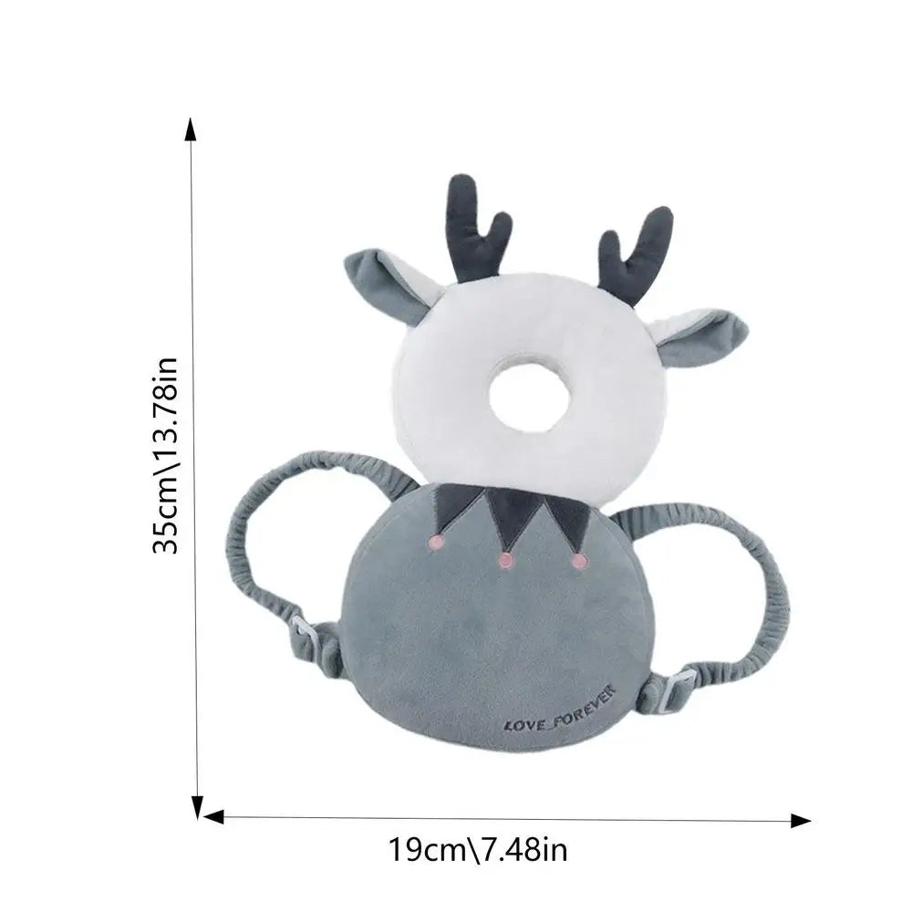 Baby Head Protector Safety Pad Cushion Cartoon Anti Fall Back Pillow Headrest Newborn Infant Toddler Baby Protection Backpack