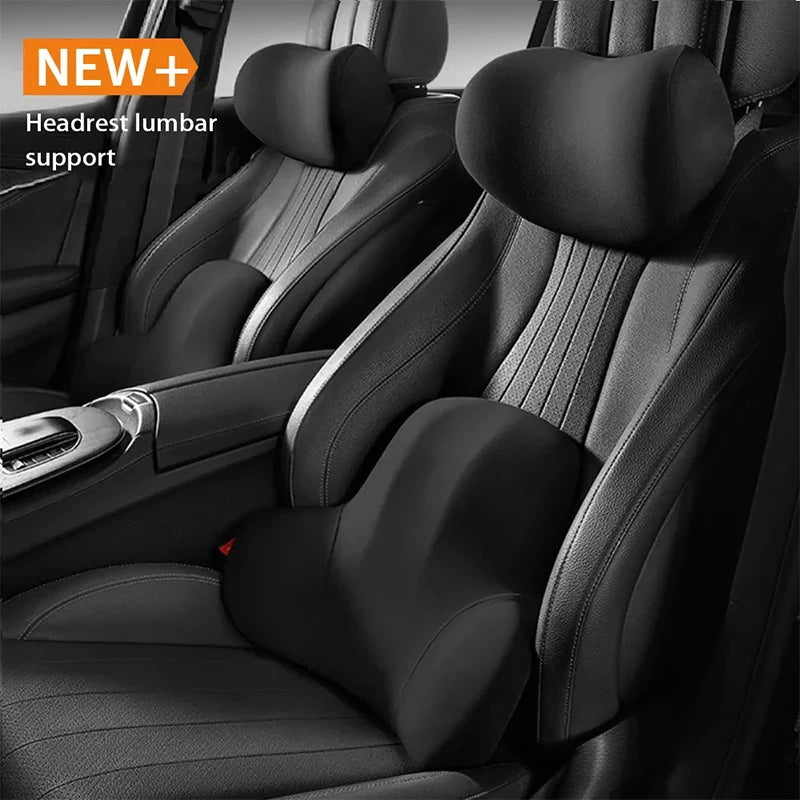 Car Memory Foam Neck Pillow Protection Backrest Cushion Car Headrest Cushion For Skoda Fabia Superb Yeti Octavia Rapid Kodiaq Mk