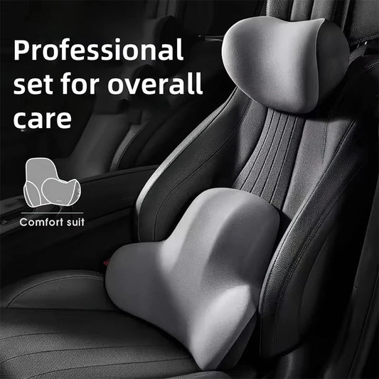 Car Memory Foam Neck Pillow Protection Backrest Cushion Car Headrest Cushion For Skoda Fabia Superb Yeti Octavia Rapid Kodiaq Mk