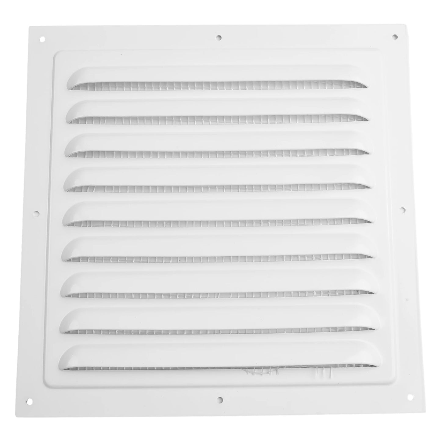 1Pc Air Vent 150-300mm Aluminum Louver Vent Grille Cover Square Vent Insect Screen Cover For Home Improvement Hardware