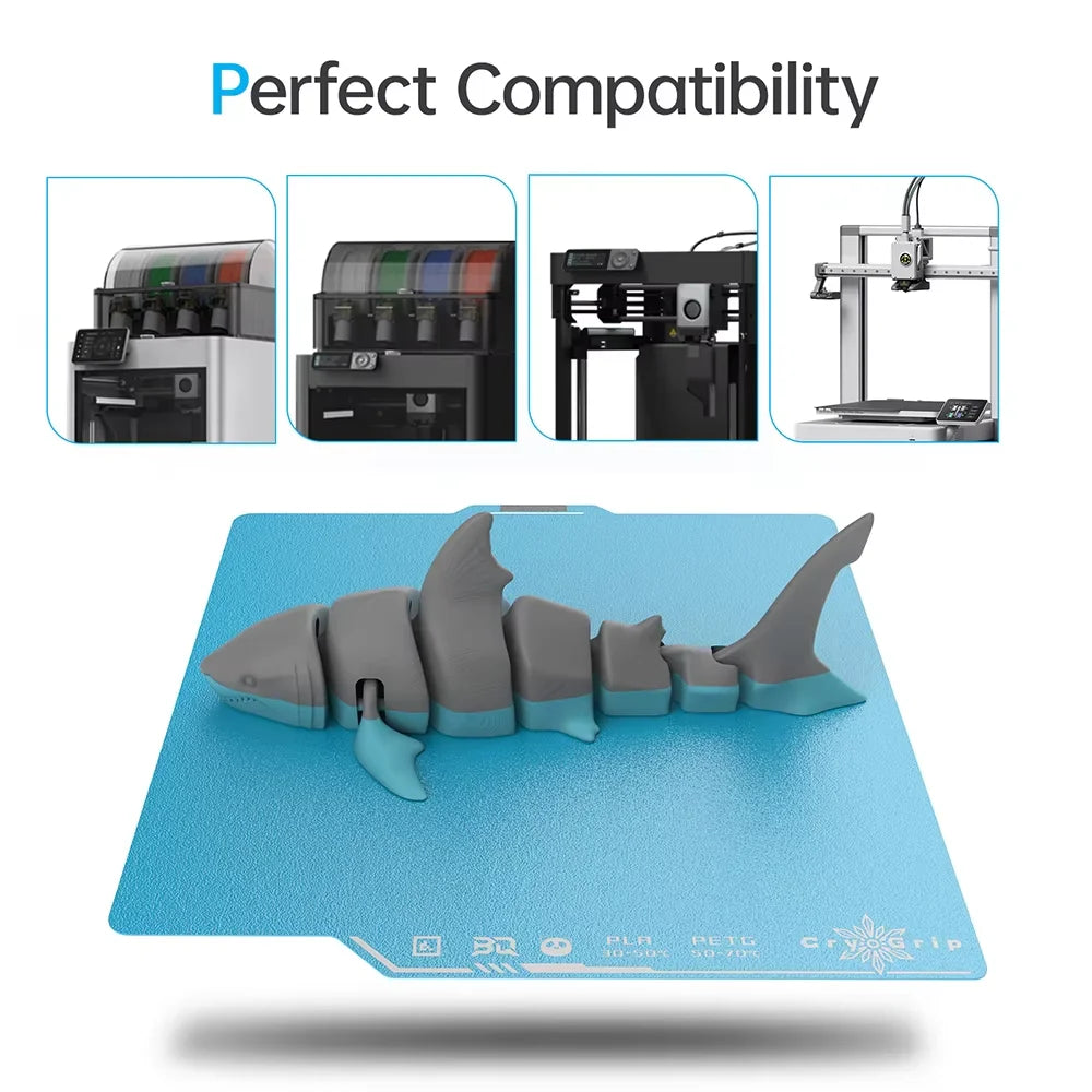 BIGTREETECH Panda Build Plate CryoGrip Pro Cool Plate For Bambu Lab P1P P1S A1 X1C X1E A1 MINI CryoGrip Sheet Spring Steel