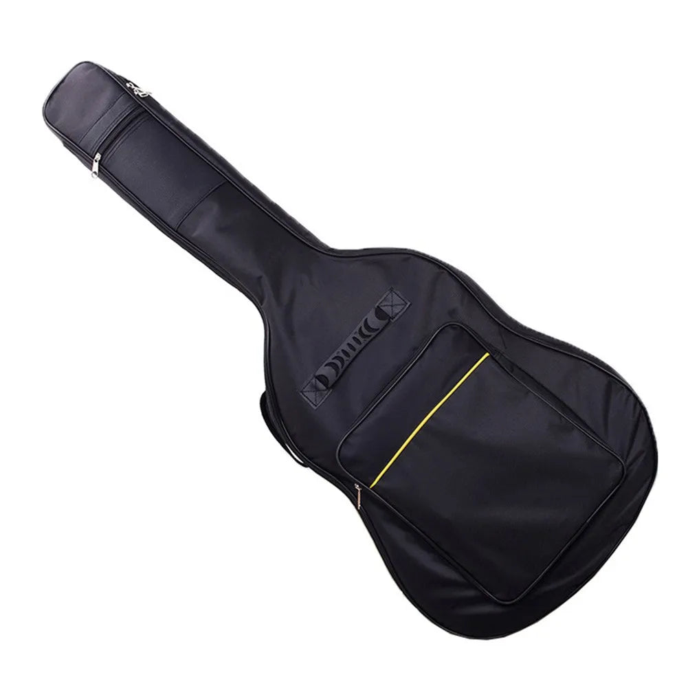 41Inch Guitar Bag Backpack Waterproof Bags Rip-stop Oxford Nylon Double Strap Padded Black Guitar Case Gig Bas Guitars Backpacks