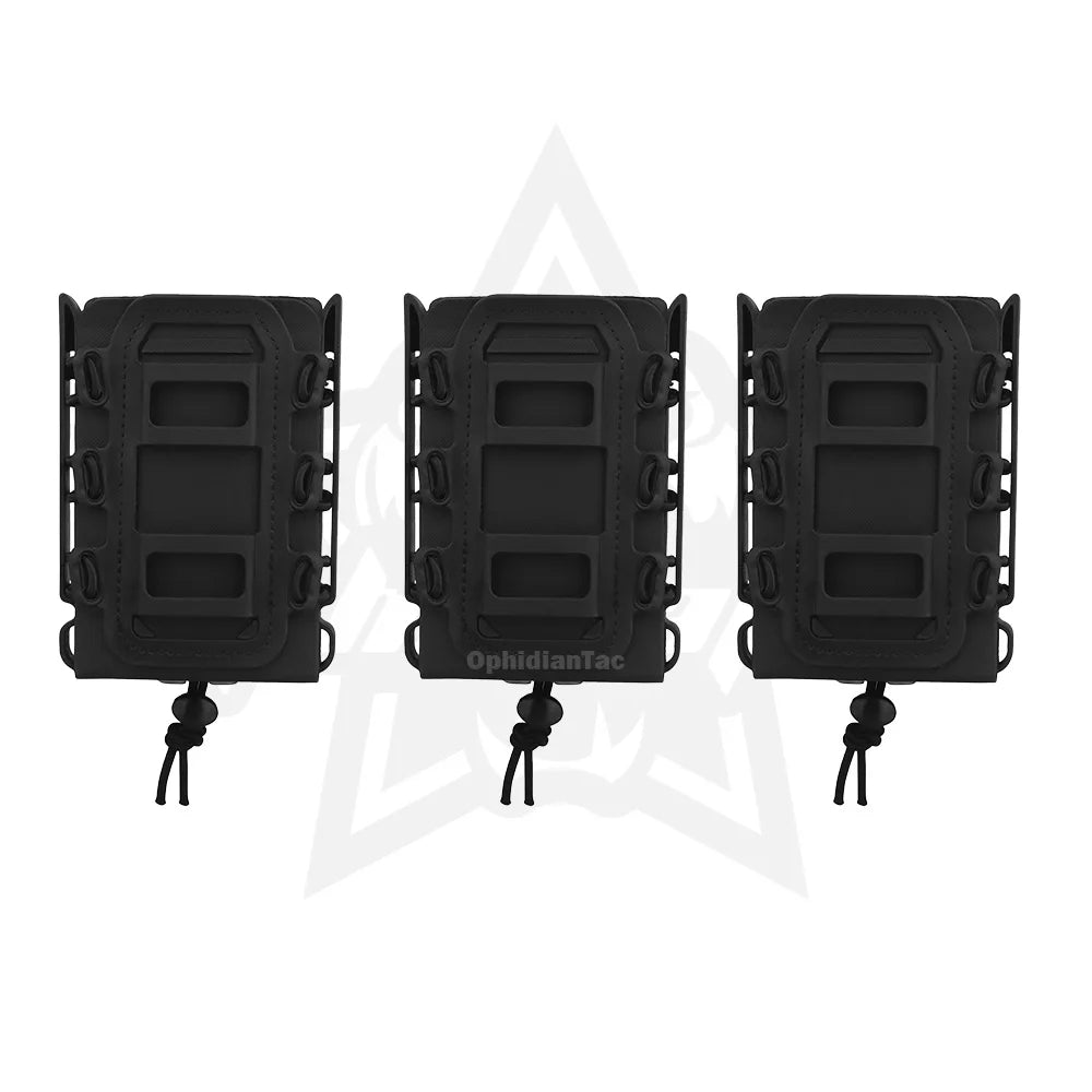 5.56 Magazine Pouch Carrier Fast Mag Flexible Molle for AK 74/47 AR M4 5.56/7.62 Mag Pouch Rifle Pistol Magazine Holder