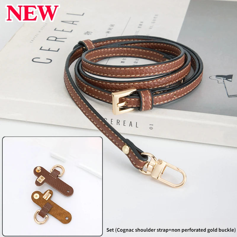 Bag Accessories Hooks Shoulder Straps For Long champ Leather Accessories DIY Mini Transformation Punch Free Shoulder Crossbody