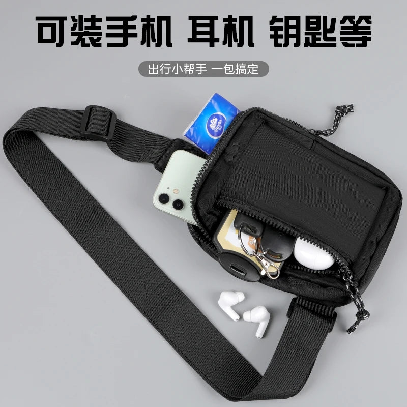 2024 New Sports Chest Bag, Men's Small Backpack, Women's Mobile Crossbody Bag, Mobile Waist Bag, Mini Fashion Shoulder Bag