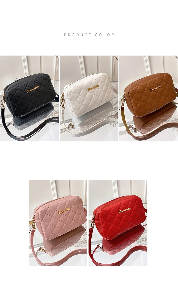 1PCS Spring Models Women's Versatile Crossbody Bag Simple Casual Large Capacity High Quality Sense of Shoulder Bag