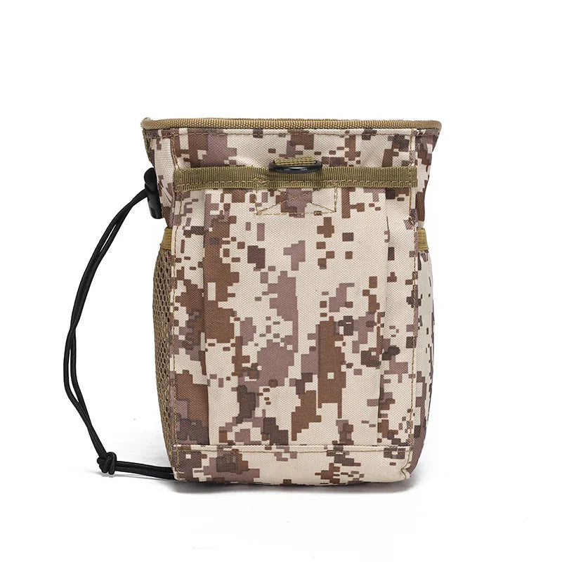 2024 New Outdoor 3-5L Camouflage Molle 600D Nylon Dump Drop Pouch Recycle Waist Pack Ammo Bags Hunting Accessories Bag Pouches