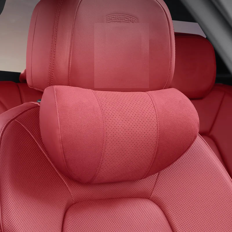 2025 New Car Headrest Waist Pillow Neck Lumbar Support Memory Foam Seat Protective Cushion Accessories S Class Soft Universal