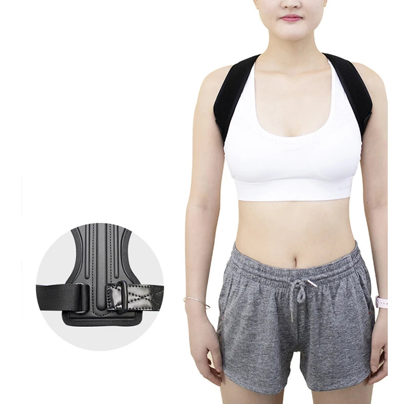 Anti-hunchback Correction Belt Sitting Posture Invisible Breathable Adult Children Vibrato Correction Belt Back Posture Portable