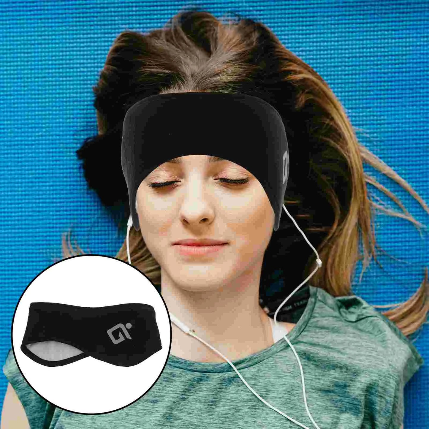 Adjustable Sleep Man Head Bands Cotton Noise Blocking Plugs for Sleeping