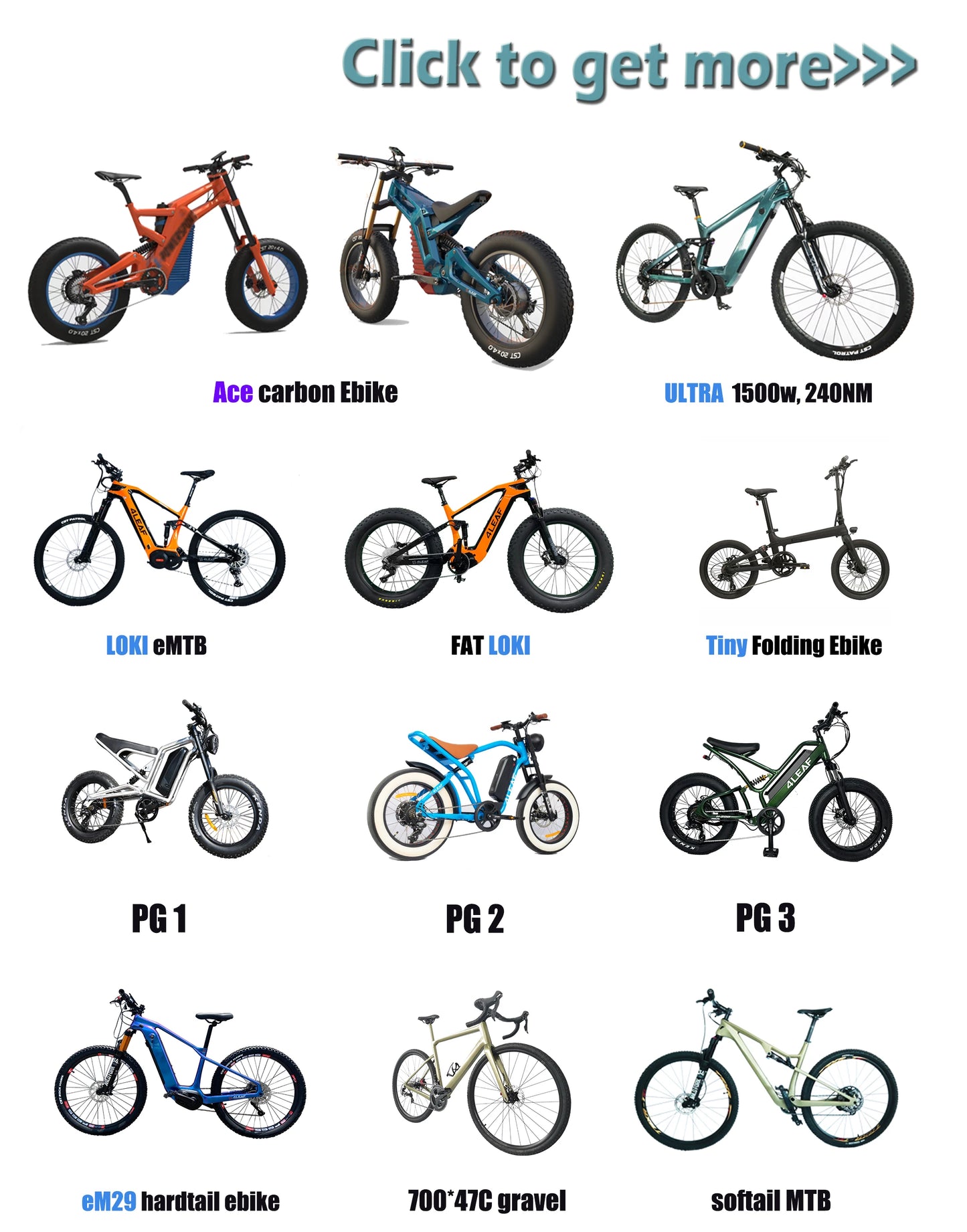 4 leaf Electric Bike for Adults 29" Ebike 1500W Adult Electric Bicycles, 28MPH 50-60Miles Electric Mountain bikes