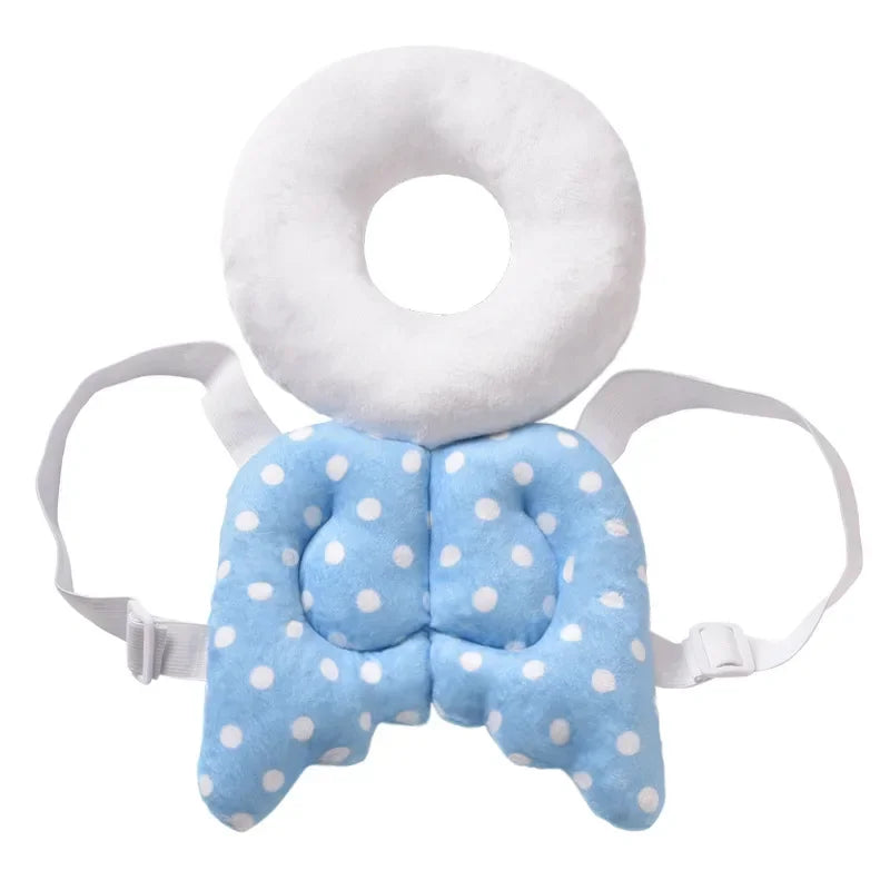 Baby Head Protection Pillow Baby Bedding Backpack Mat Toddler Headrest Pad Neck Protector Wings Nursing Drop Resistance Cushion