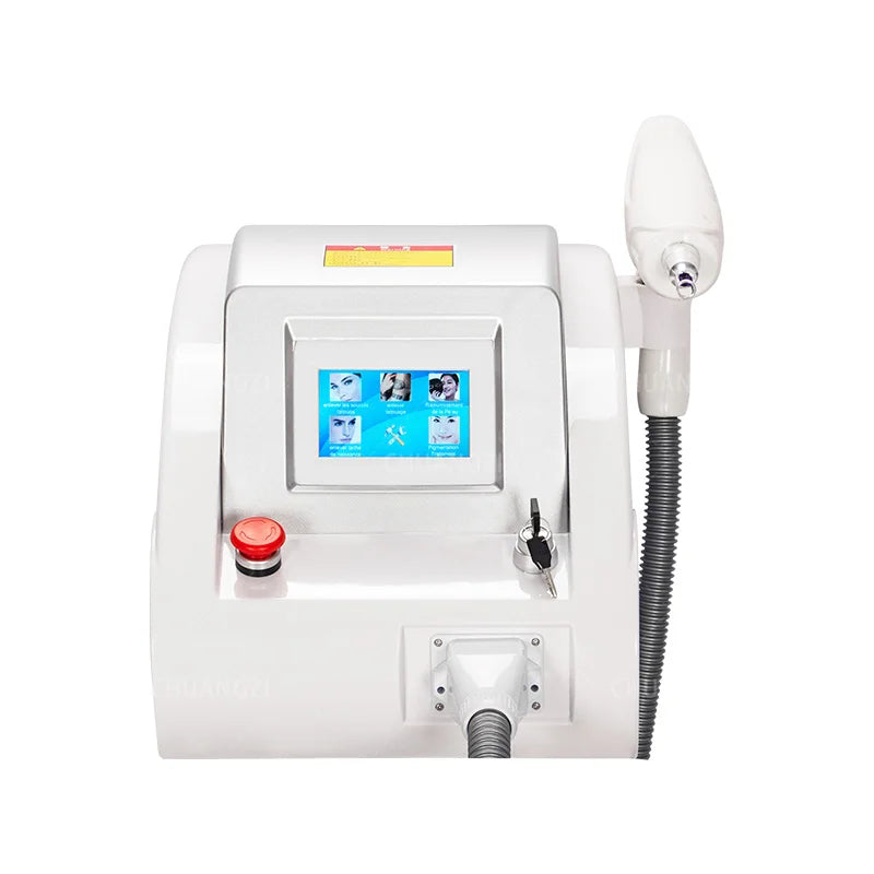 Beauty's New Portable Q-switch Picosecond Nd YAG 1064nm 532nm 1320nm Pull-up Tattoo Remover With Light Spots