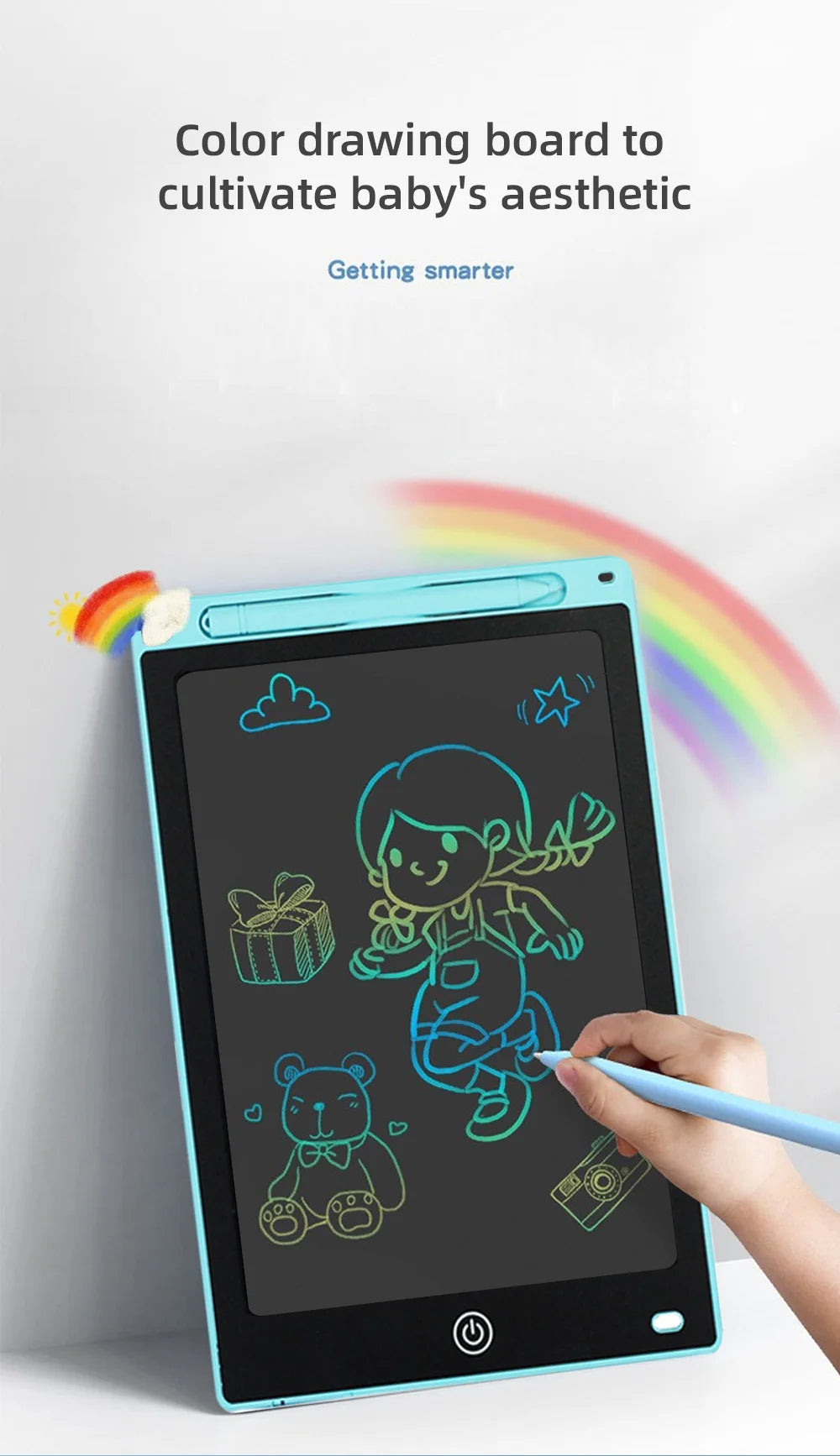 8.5/10/12 inch LCD Writing Tablet Drawing Board Montessori Educational Drawing Toys For Kids Students Magic Blackboard Toy Gift