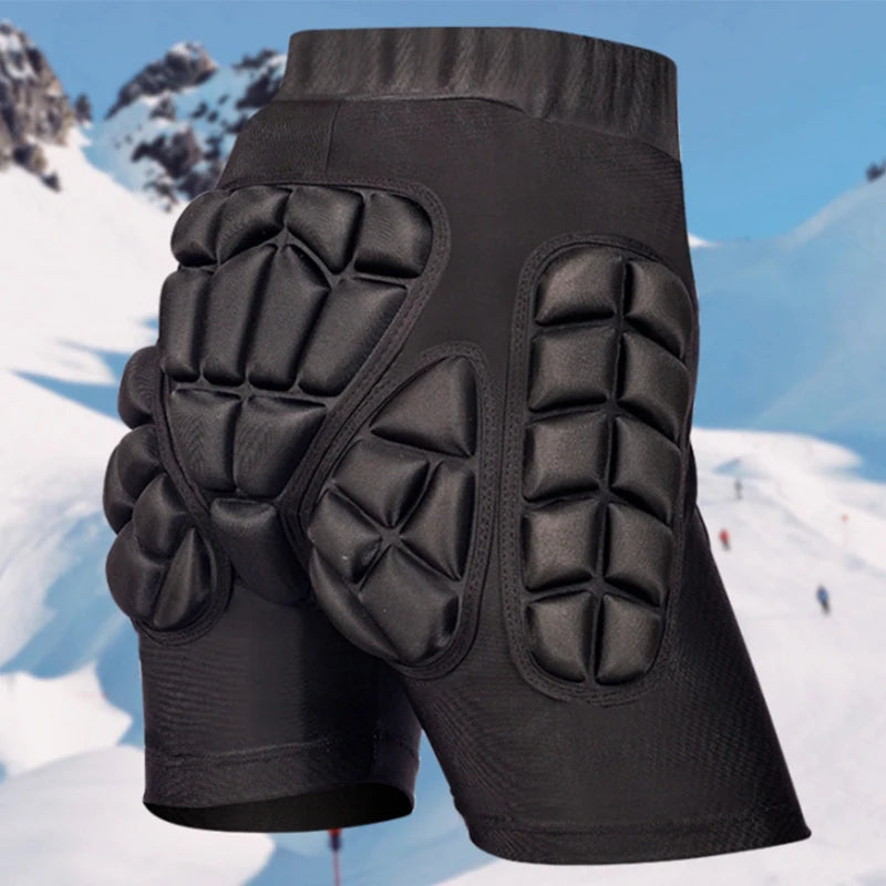 3D Ski Hip Protector Pants Winter Skating Protective Hip Pad Snowboarding Impact Shorts Ski Ice Skating Roller Snowboard Gear