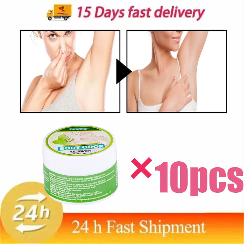 Body Odor Remove Cream Underarm Bad Smell Sweating Removal Armpit Refreshing Antiperspirant Lasting Aroma Deodorant Body Care