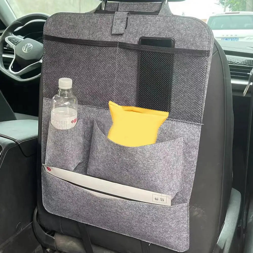 Back Seat Organizer Car Organizer Tissue Box Behind Seat Attachment Car Organizers And Storage Travel Tidy Pouch Pocket