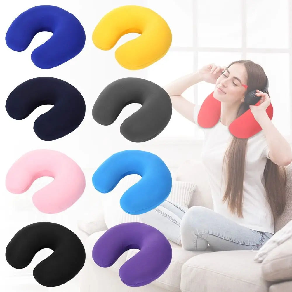 Cars & Plan Head Rest Slow Rebound U-shaped Pillow Neck Support Memory Foam Neck Pillow Travel Pillow