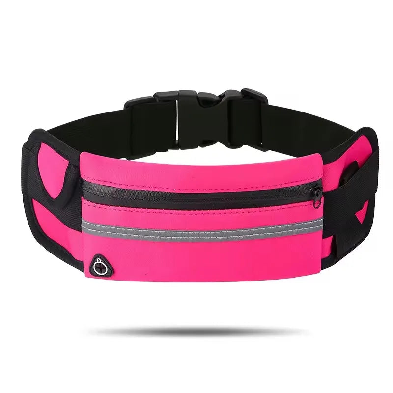 1Pcs Outdoor Sports Waist Bag Waterproof Pack Close Fitting Invisible Belt Fitness Anti Theft Mobile Phone Waist Bag Bottle